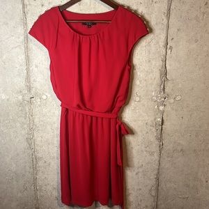 Guess dress with gold buttons